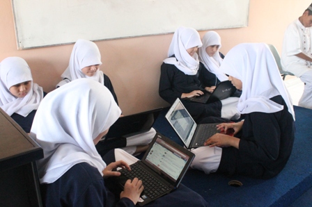 Suasana Belajar di Kelas
